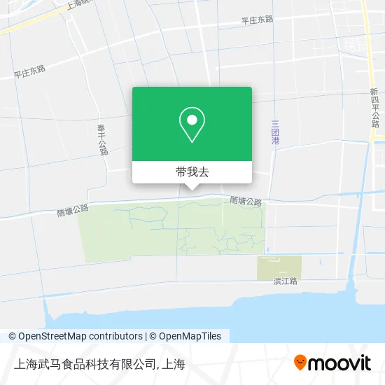 上海武马食品科技有限公司地图