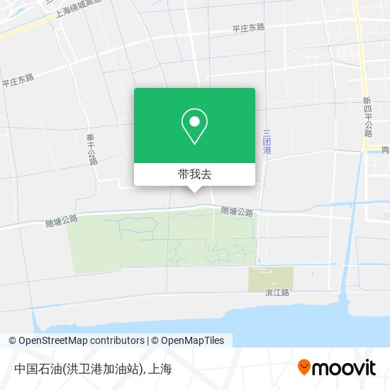 中国石油(洪卫港加油站)地图