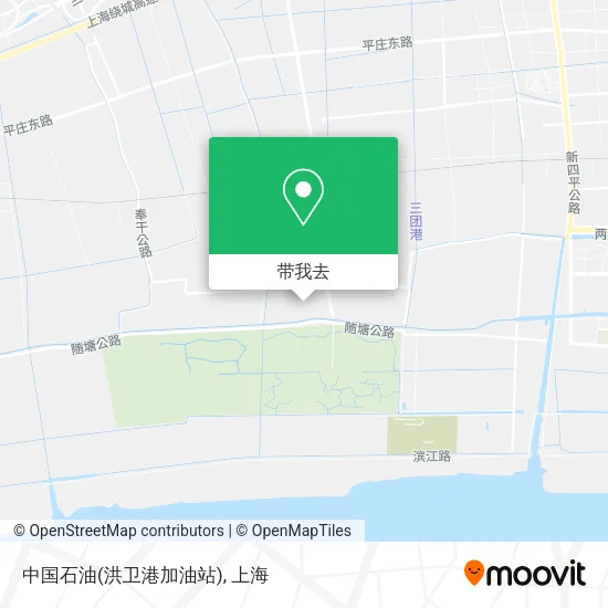 中国石油(洪卫港加油站)地图