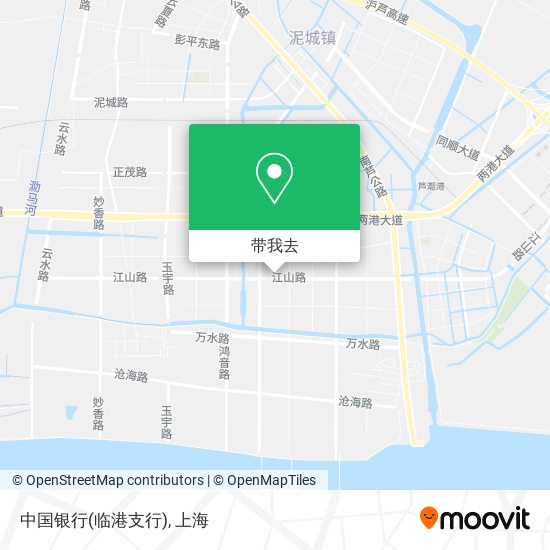 中国银行(临港支行)地图