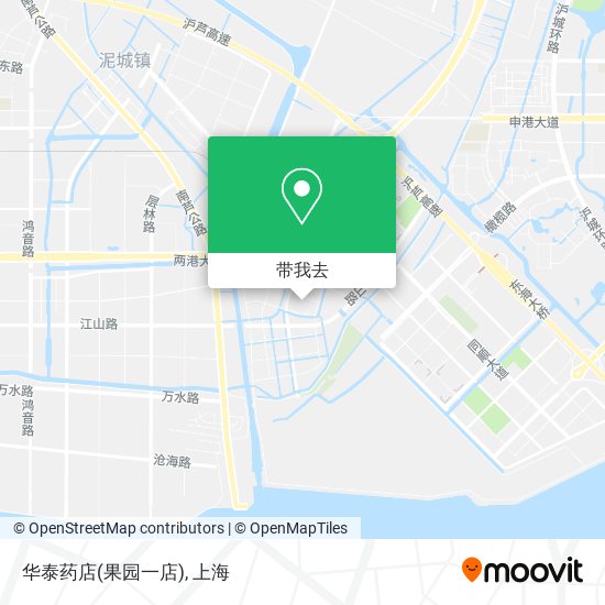 华泰药店(果园一店)地图