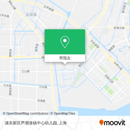 浦东新区芦潮港镇中心幼儿园地图