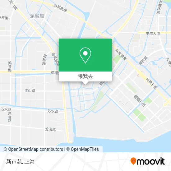 新芦苑地图