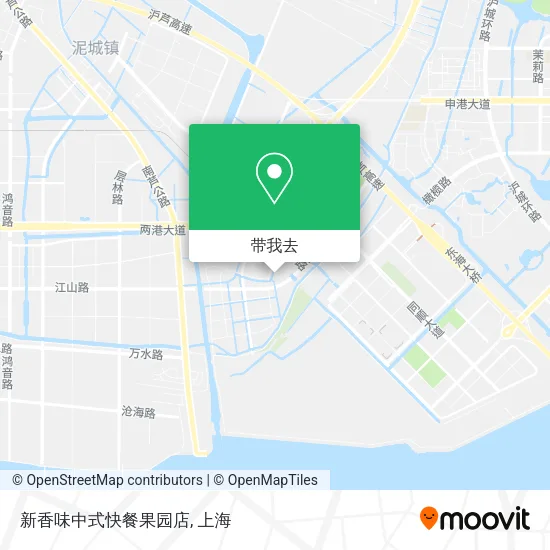 新香味中式快餐果园店地图