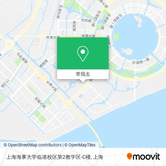 上海海事大学临港校区第2教学区-C楼地图
