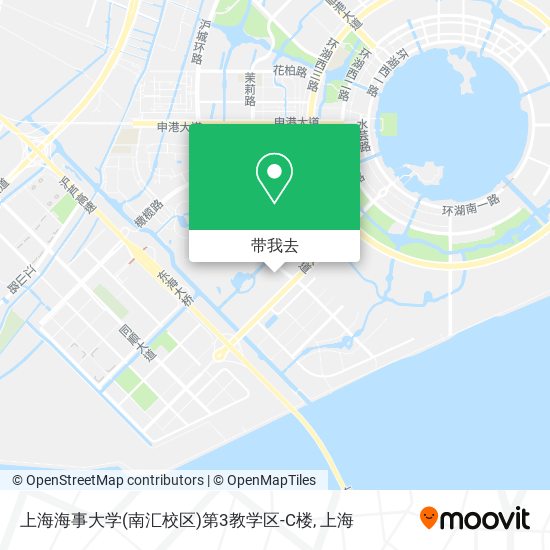 上海海事大学(南汇校区)第3教学区-C楼地图