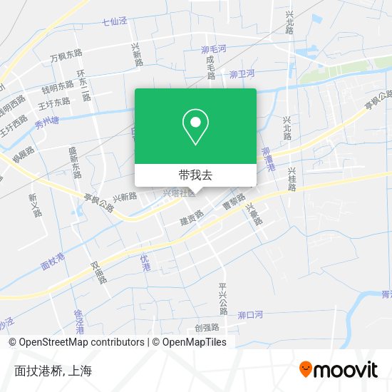 面扙港桥地图