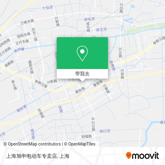 上海旭申电动车专卖店地图