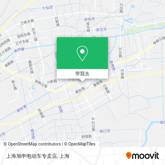 上海旭申电动车专卖店地图