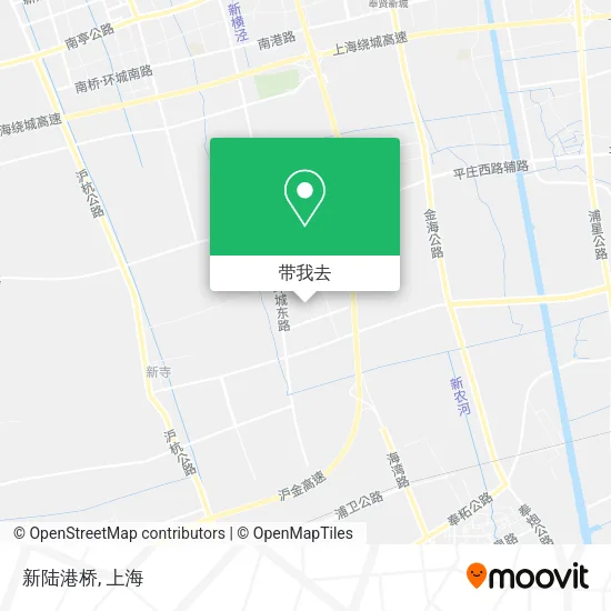 新陆港桥地图