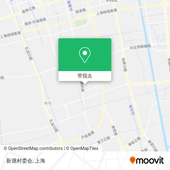新塘村委会地图