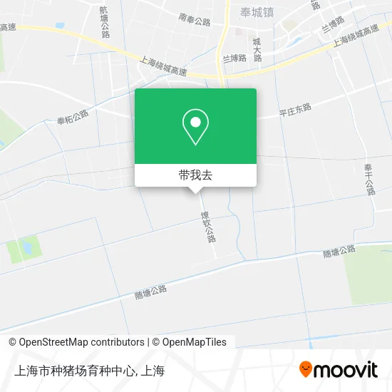 上海市种猪场育种中心地图
