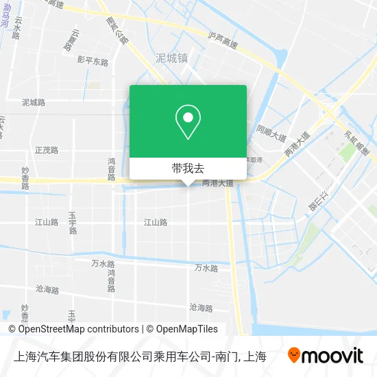上海汽车集团股份有限公司乘用车公司-南门地图