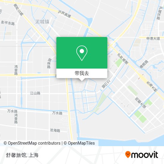 舒馨旅馆地图