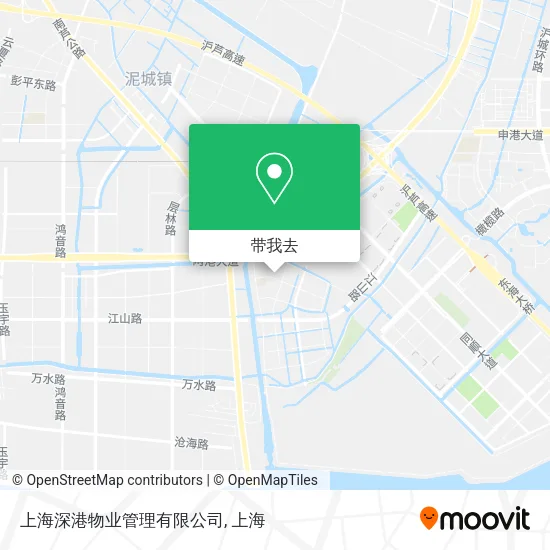 上海深港物业管理有限公司地图