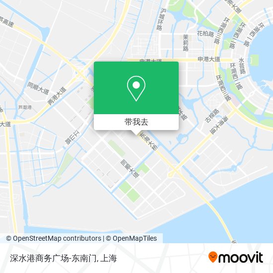 深水港商务广场-东南门地图