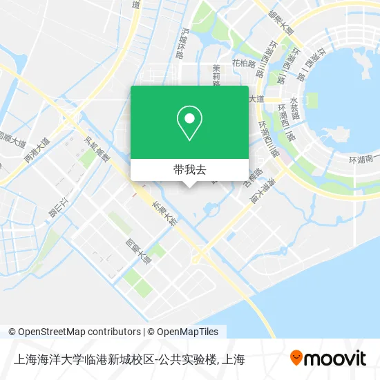 上海海洋大学临港新城校区-公共实验楼地图