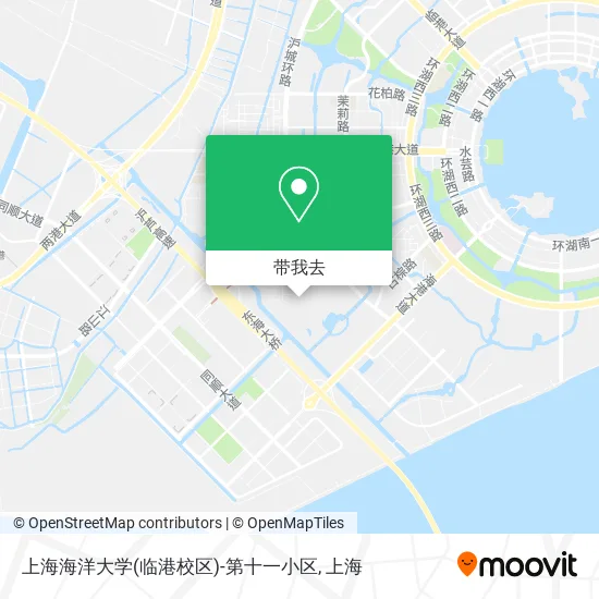 上海海洋大学(临港校区)-第十一小区地图