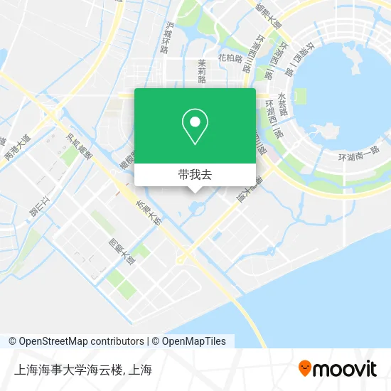 上海海事大学海云楼地图