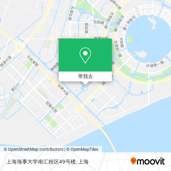 上海海事大学南汇校区49号楼地图
