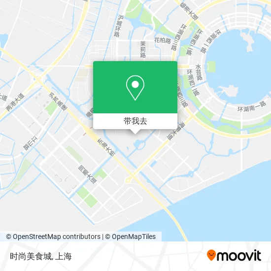 时尚美食城地图