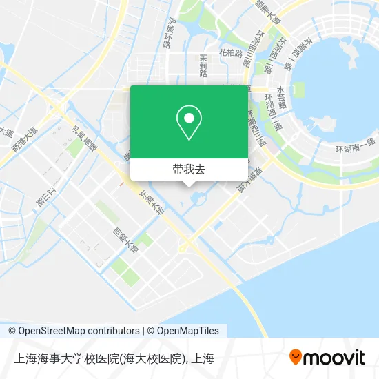 上海海事大学校医院(海大校医院)地图