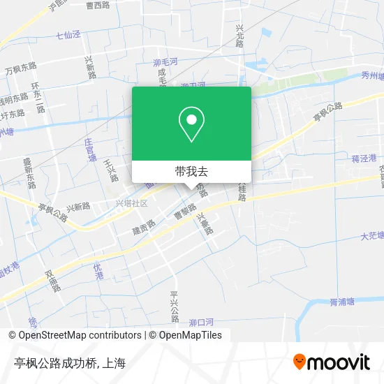 亭枫公路成功桥地图