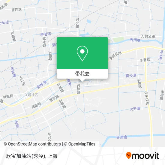 欣宝加油站(秀泾)地图