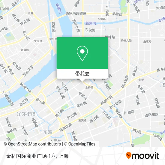 金桥国际商业广场-1座地图