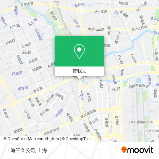 上海三久公司地图