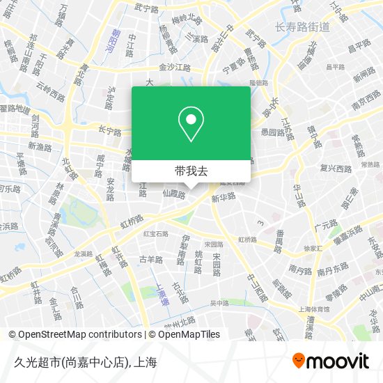 久光超市(尚嘉中心店)地图