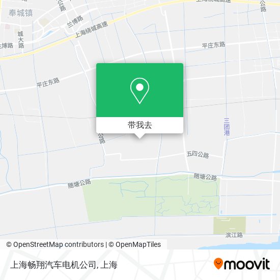 上海畅翔汽车电机公司地图