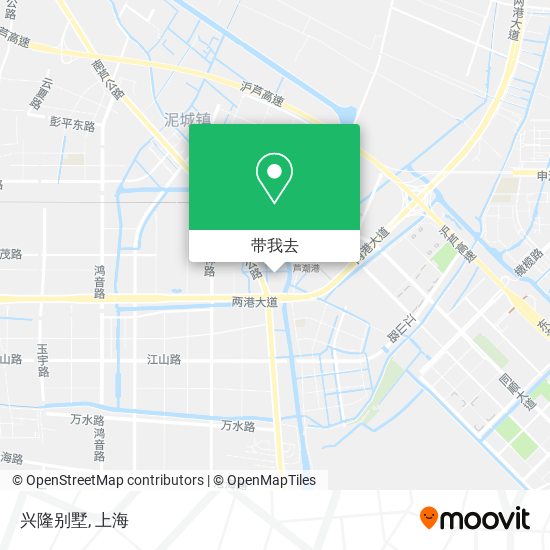兴隆别墅地图