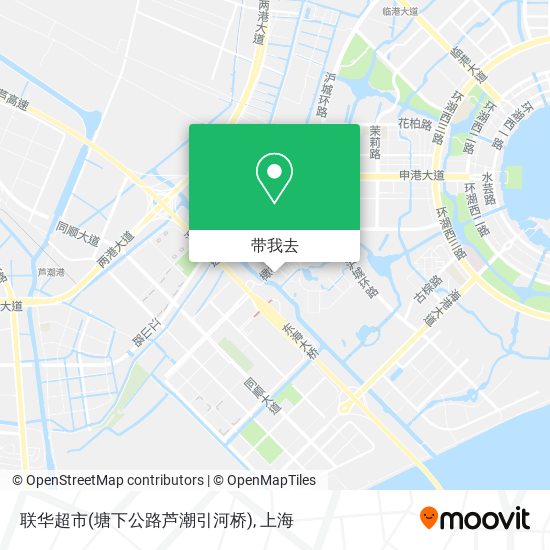 联华超市(塘下公路芦潮引河桥)地图