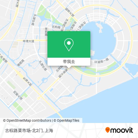 古棕路菜市场-北2门地图