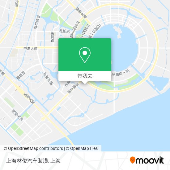 上海林俊汽车装潢地图