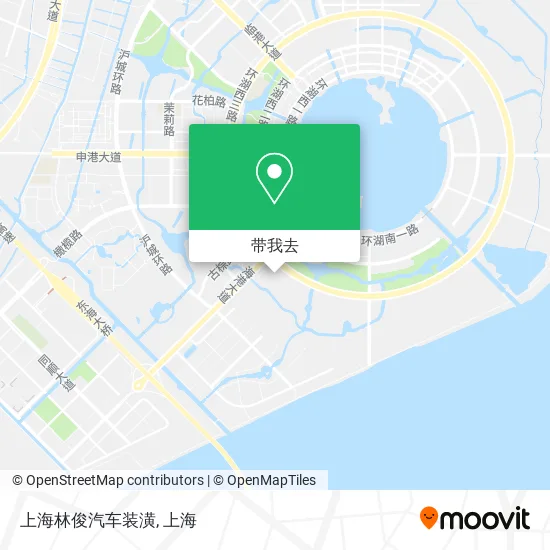 上海林俊汽车装潢地图