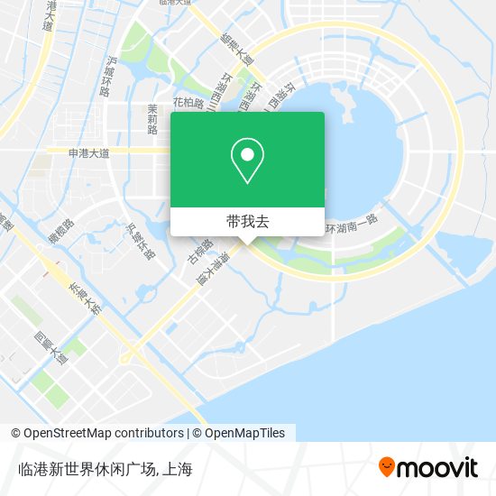 临港新世界休闲广场地图