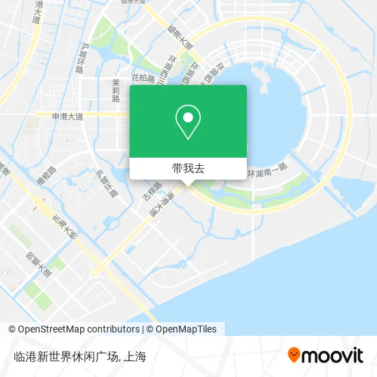 临港新世界休闲广场地图