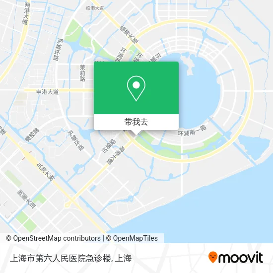 上海市第六人民医院急诊楼地图