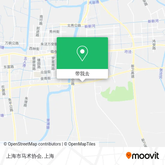 上海市马术协会地图