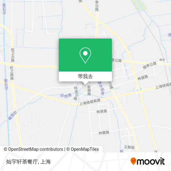 灿宇轩茶餐厅地图