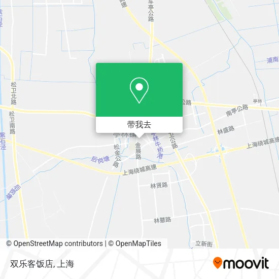 双乐客饭店地图