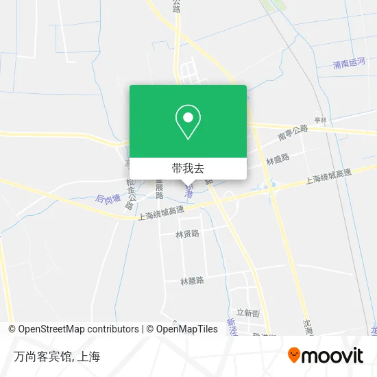 万尚客宾馆地图