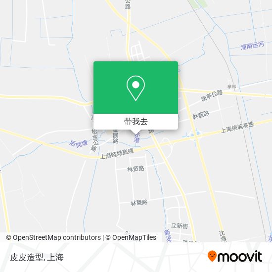 皮皮造型地图