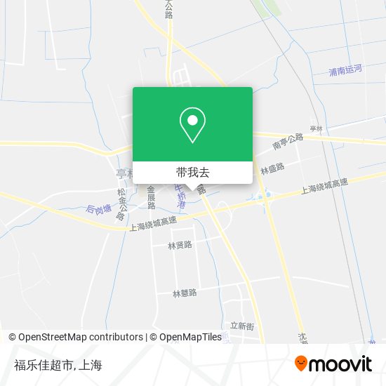 福乐佳超市地图