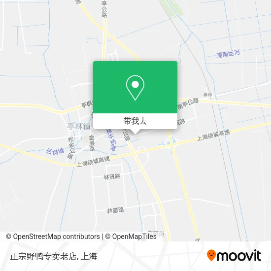 正宗野鸭专卖老店地图