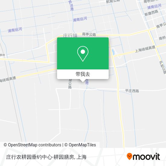庄行农耕园垂钓中心-耕园膳房地图