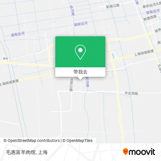 毛惠富羊肉馆地图