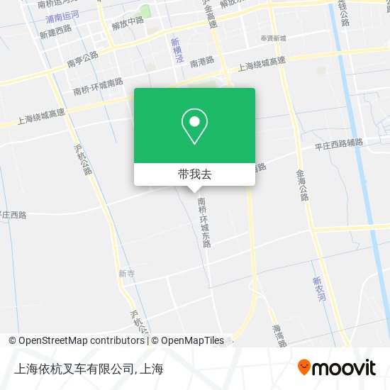 上海依杭叉车有限公司地图
